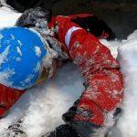 Туристы на Красной Поляне спасли попавшего в беду горнолыжника
