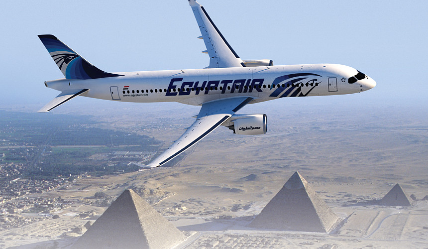 EgyptAir и «Россия» возобновляют полеты между Москвой и курортами Египта